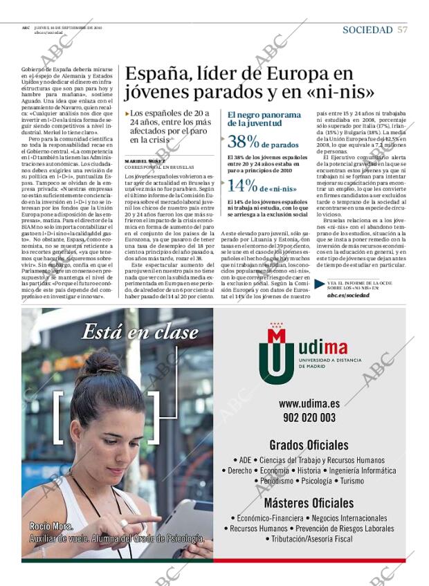 ABC MADRID 16-09-2010 página 57