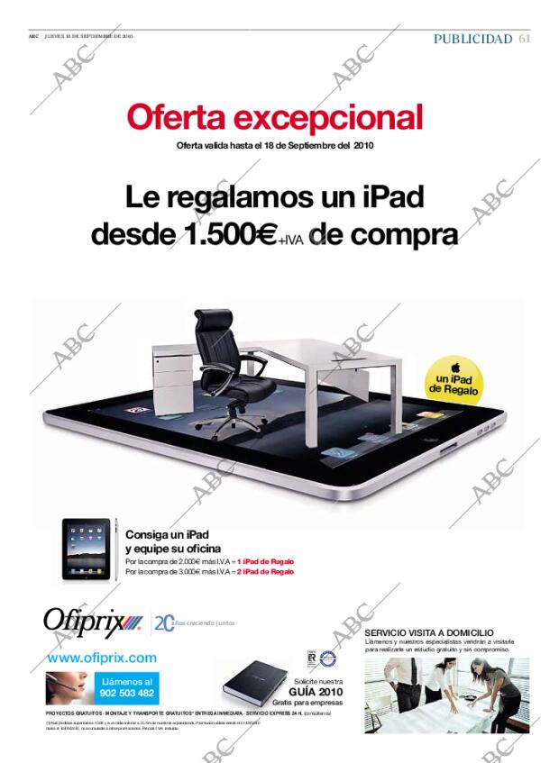 ABC MADRID 16-09-2010 página 61