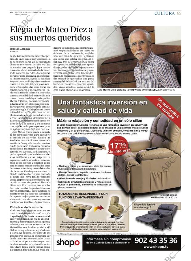 ABC MADRID 16-09-2010 página 65