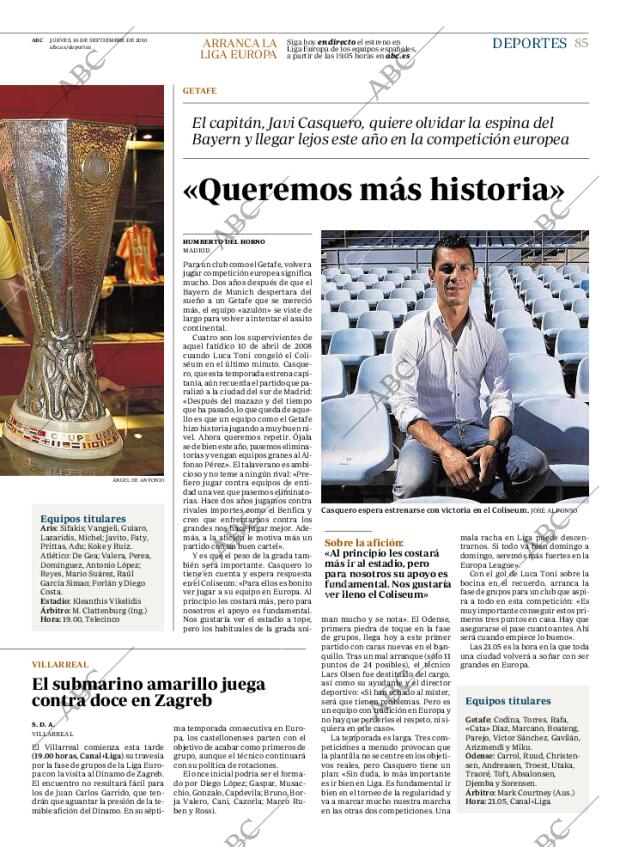 ABC MADRID 16-09-2010 página 85