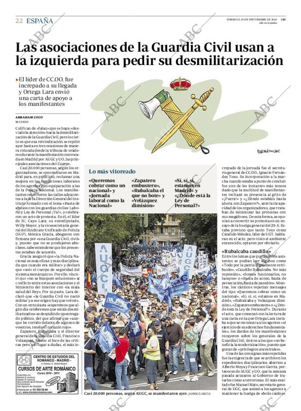 ABC MADRID 19-09-2010 página 22