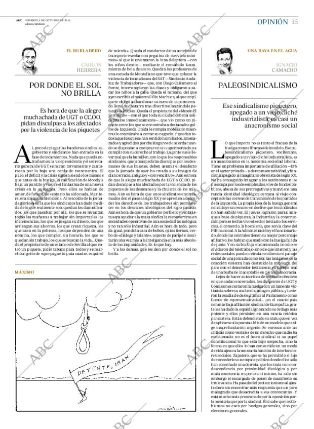 ABC MADRID 01-10-2010 página 15