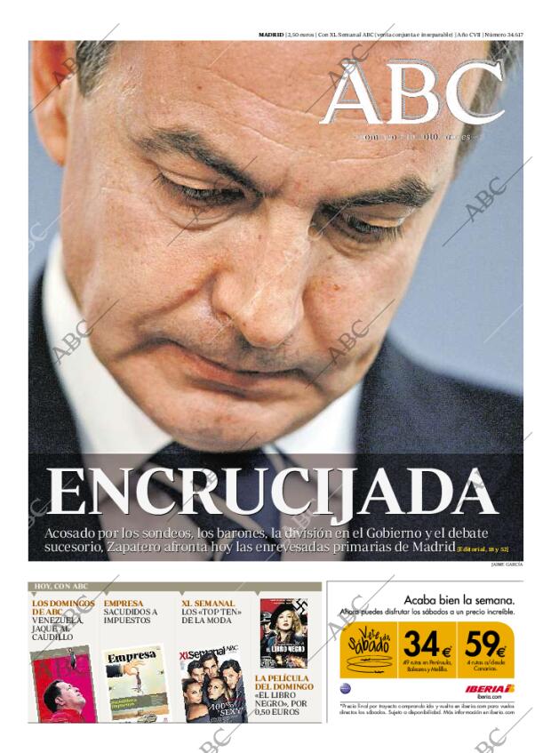 ABC MADRID 03-10-2010 página 1