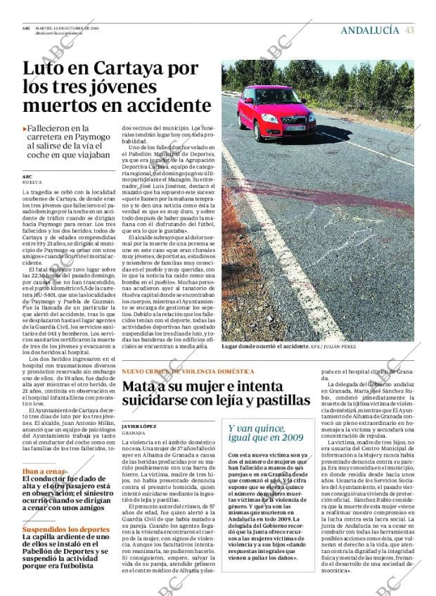 ABC SEVILLA 12-10-2010 página 43