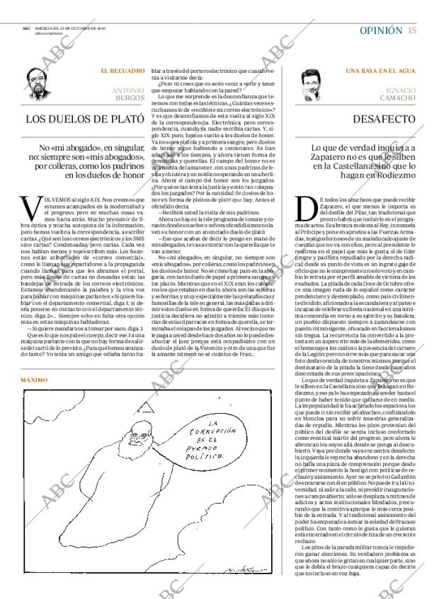 ABC MADRID 13-10-2010 página 15