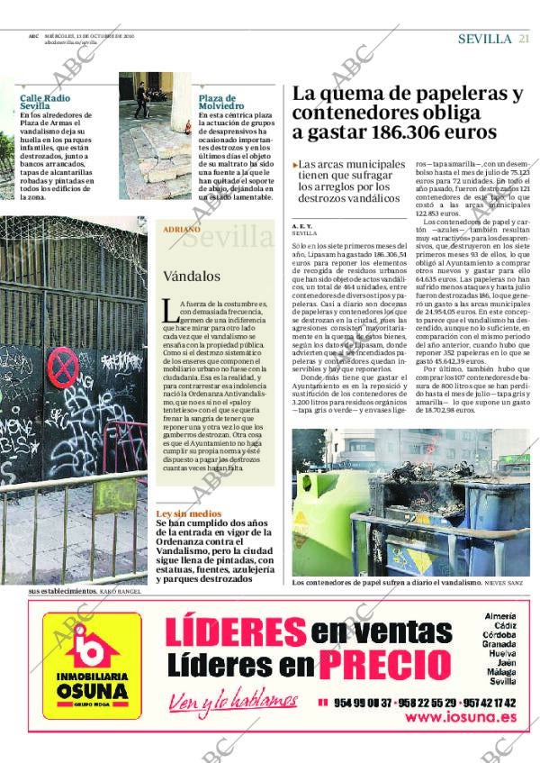 ABC SEVILLA 13-10-2010 página 21