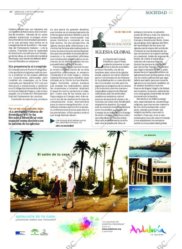 ABC SEVILLA 13-10-2010 página 61