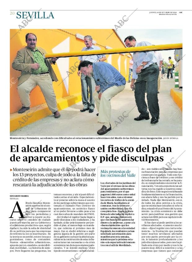ABC SEVILLA 14-10-2010 página 20