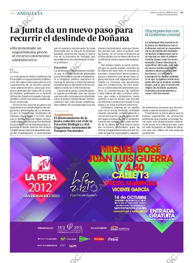 ABC SEVILLA 14-10-2010 página 44