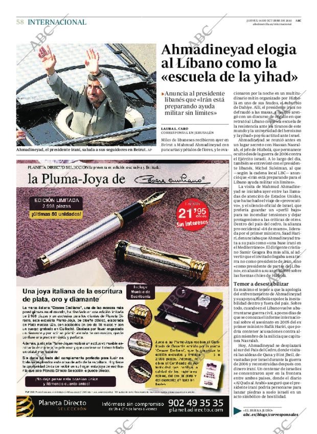 ABC SEVILLA 14-10-2010 página 58