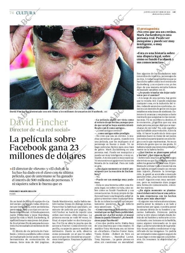 ABC SEVILLA 14-10-2010 página 74