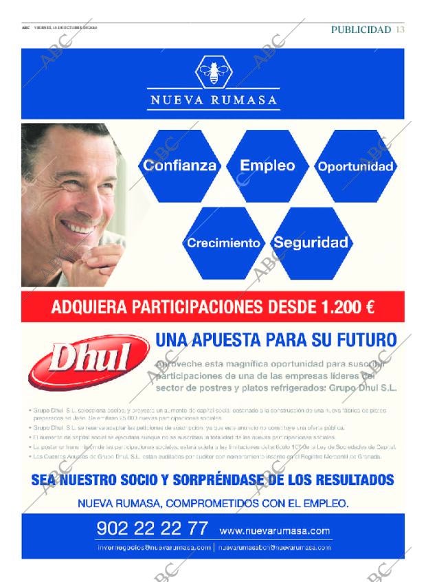 ABC SEVILLA 15-10-2010 página 13