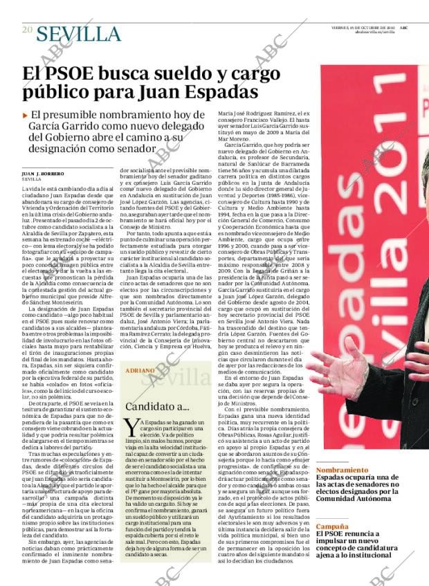 ABC SEVILLA 15-10-2010 página 20