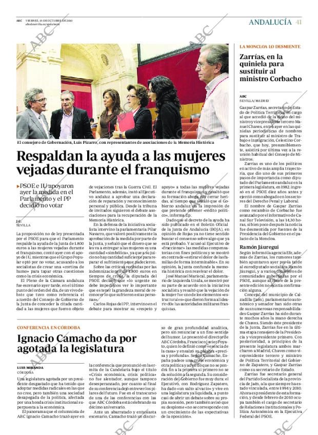 ABC SEVILLA 15-10-2010 página 41