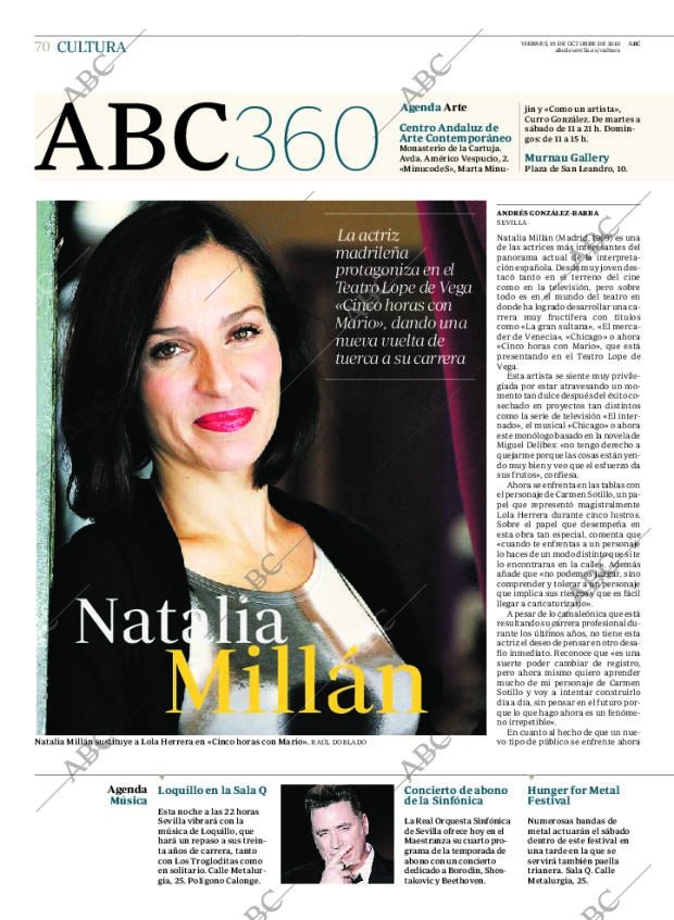 ABC SEVILLA 15-10-2010 página 70