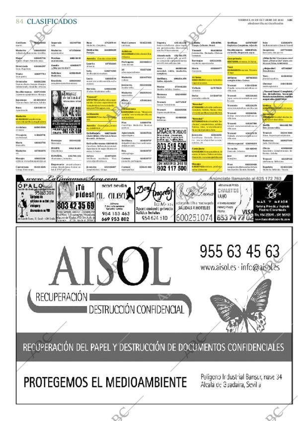 ABC SEVILLA 15-10-2010 página 84