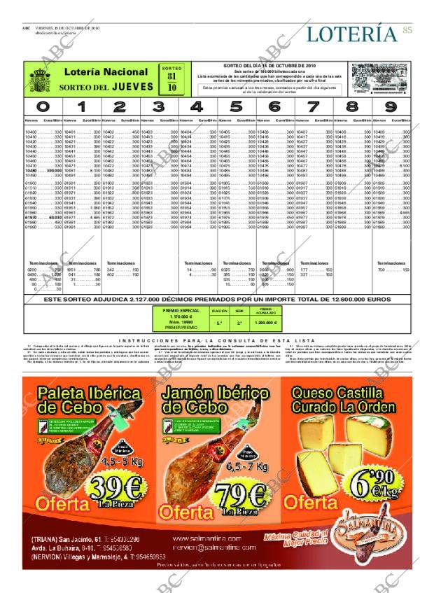 ABC SEVILLA 15-10-2010 página 85