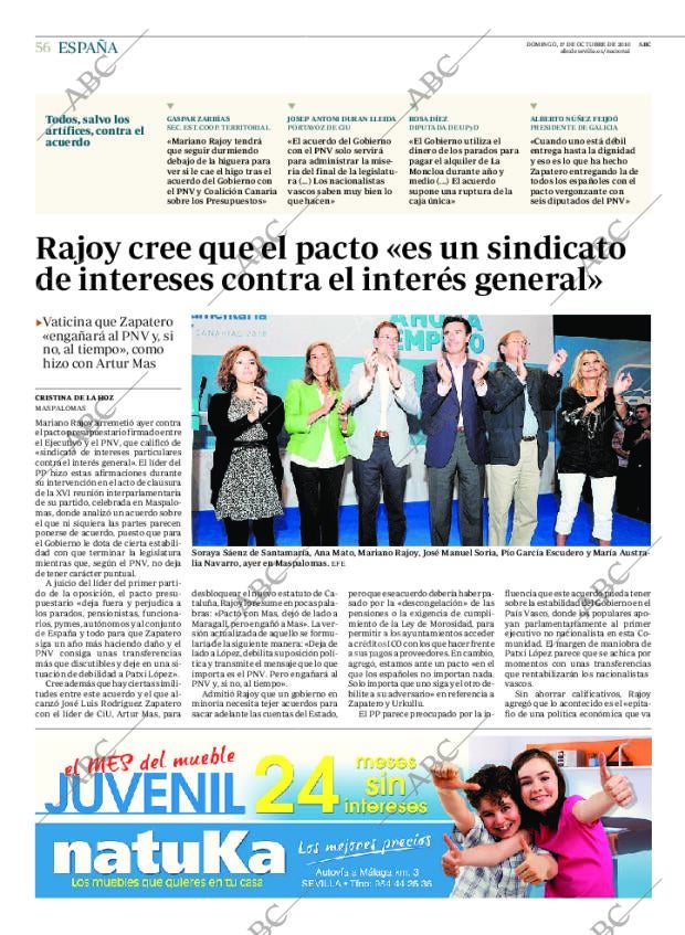 ABC SEVILLA 17-10-2010 página 56