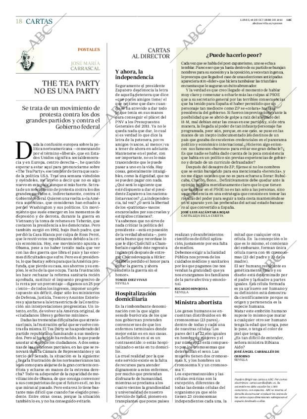 ABC SEVILLA 18-10-2010 página 18