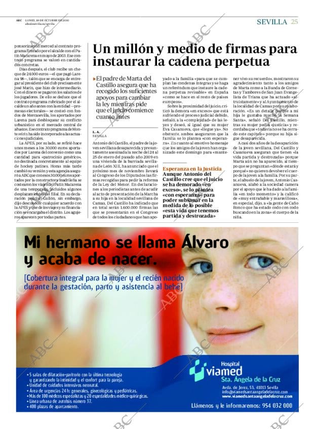ABC SEVILLA 18-10-2010 página 25