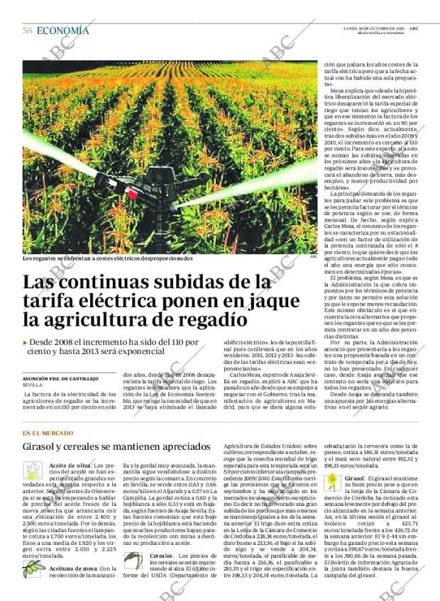 ABC SEVILLA 18-10-2010 página 58
