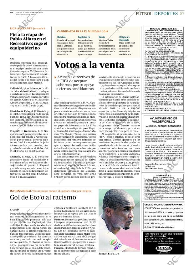 ABC SEVILLA 18-10-2010 página 87