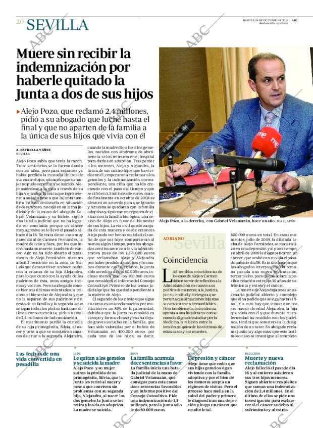 ABC SEVILLA 19-10-2010 página 20
