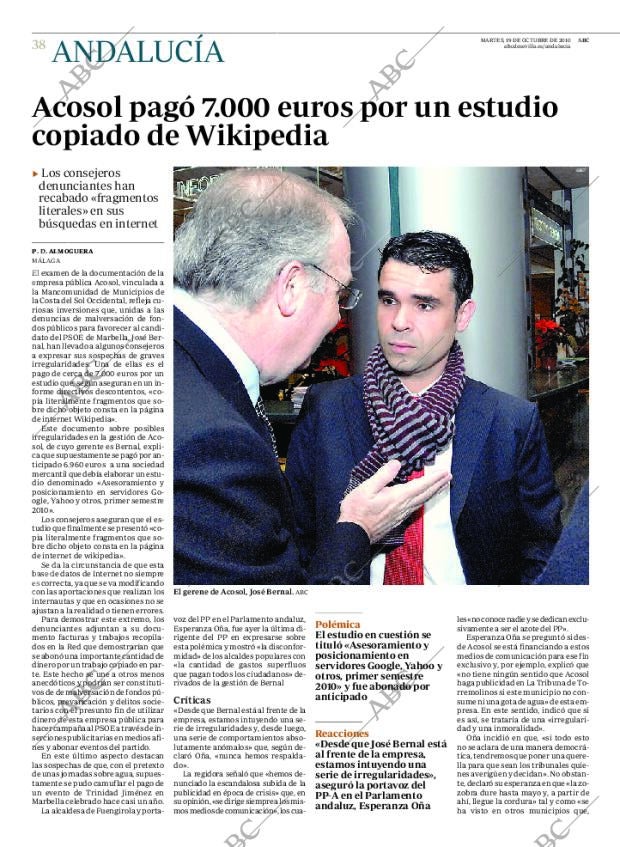 ABC SEVILLA 19-10-2010 página 38