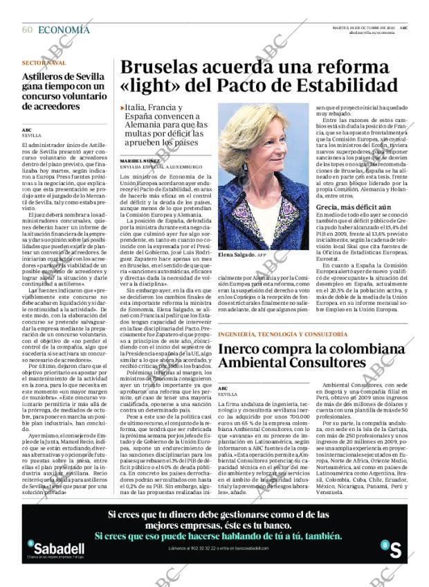 ABC SEVILLA 19-10-2010 página 60