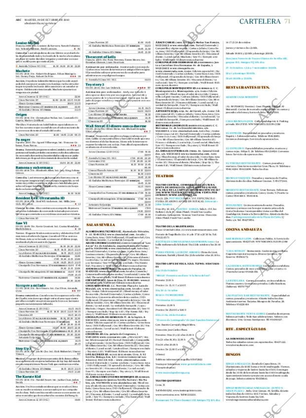 ABC SEVILLA 19-10-2010 página 71