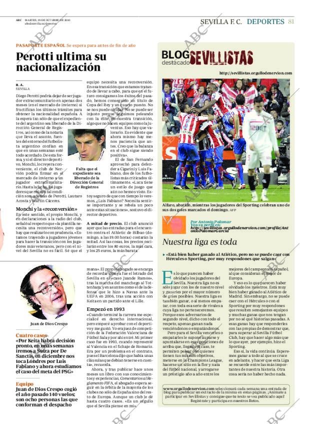 ABC SEVILLA 19-10-2010 página 81