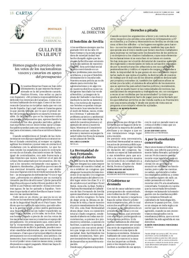 ABC SEVILLA 20-10-2010 página 18