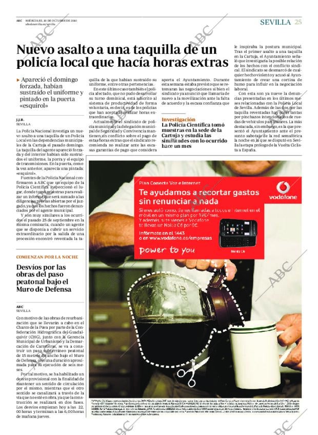 ABC SEVILLA 20-10-2010 página 25