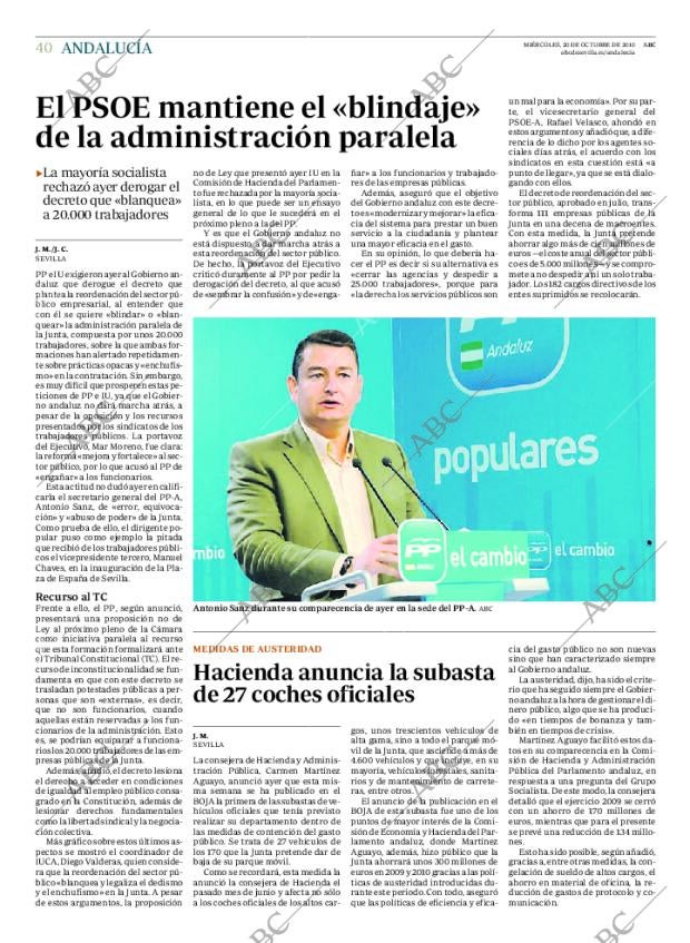 ABC SEVILLA 20-10-2010 página 40