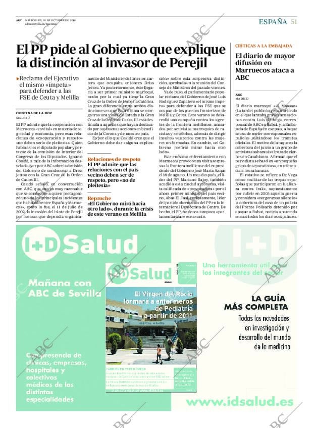 ABC SEVILLA 20-10-2010 página 51