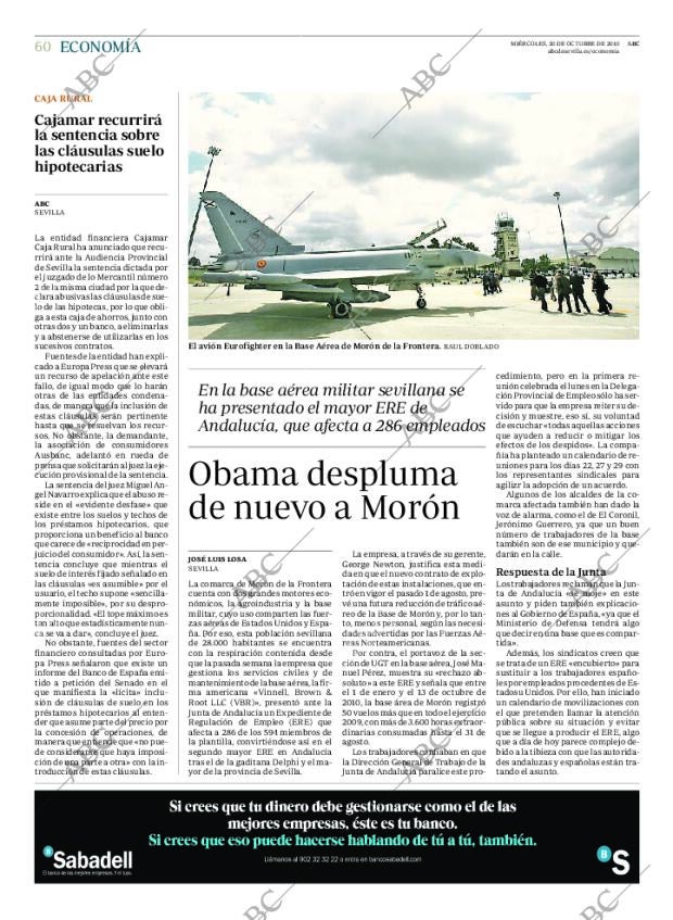 ABC SEVILLA 20-10-2010 página 60