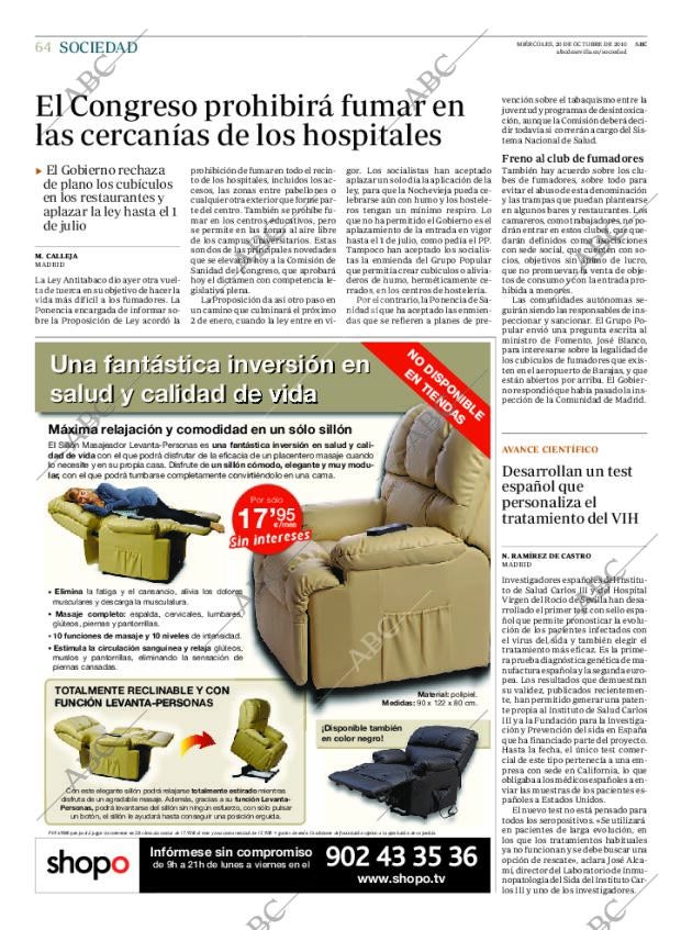 ABC SEVILLA 20-10-2010 página 64