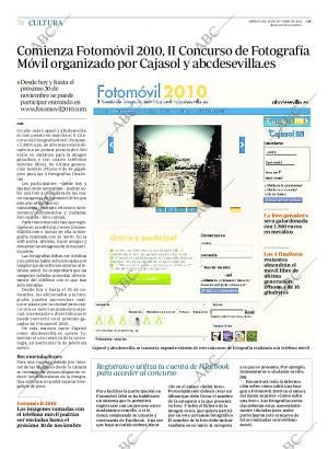ABC SEVILLA 20-10-2010 página 70