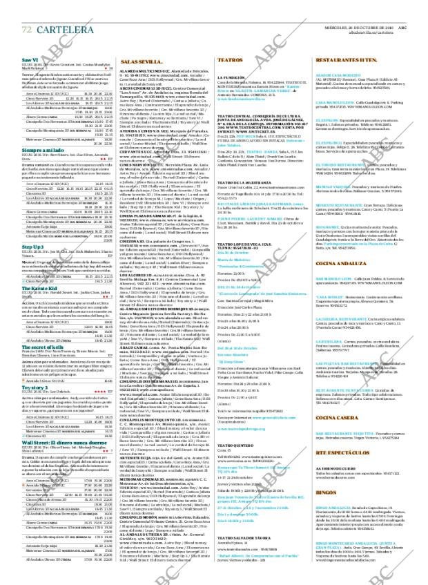 ABC SEVILLA 20-10-2010 página 72