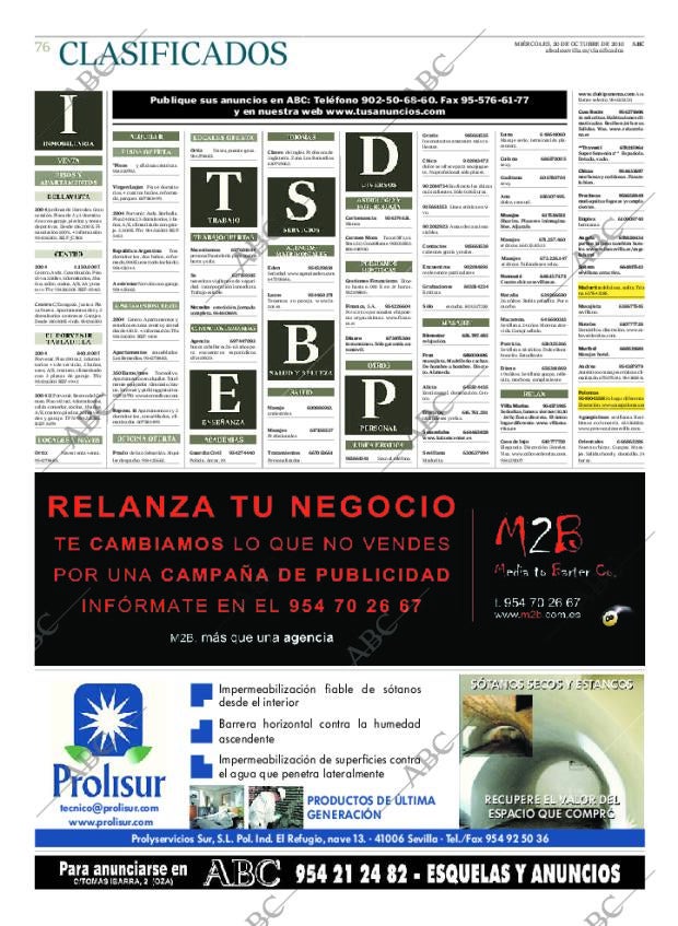 ABC SEVILLA 20-10-2010 página 76