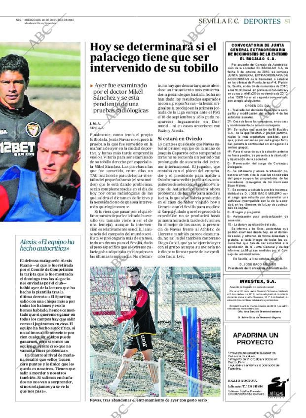 ABC SEVILLA 20-10-2010 página 81