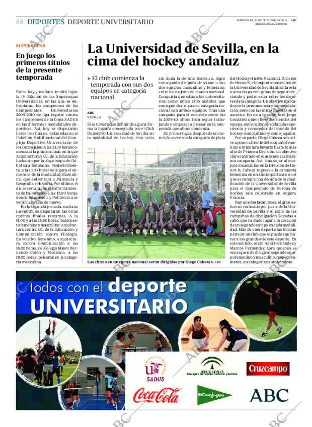 ABC SEVILLA 20-10-2010 página 88