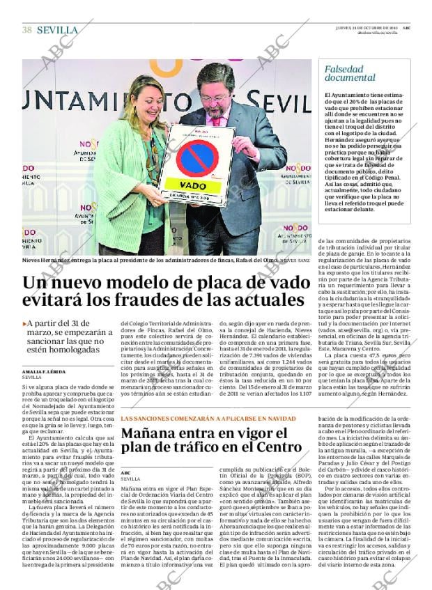 ABC SEVILLA 21-10-2010 página 38
