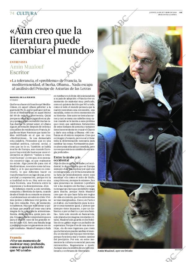 ABC SEVILLA 21-10-2010 página 74