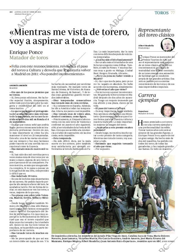 ABC SEVILLA 21-10-2010 página 77
