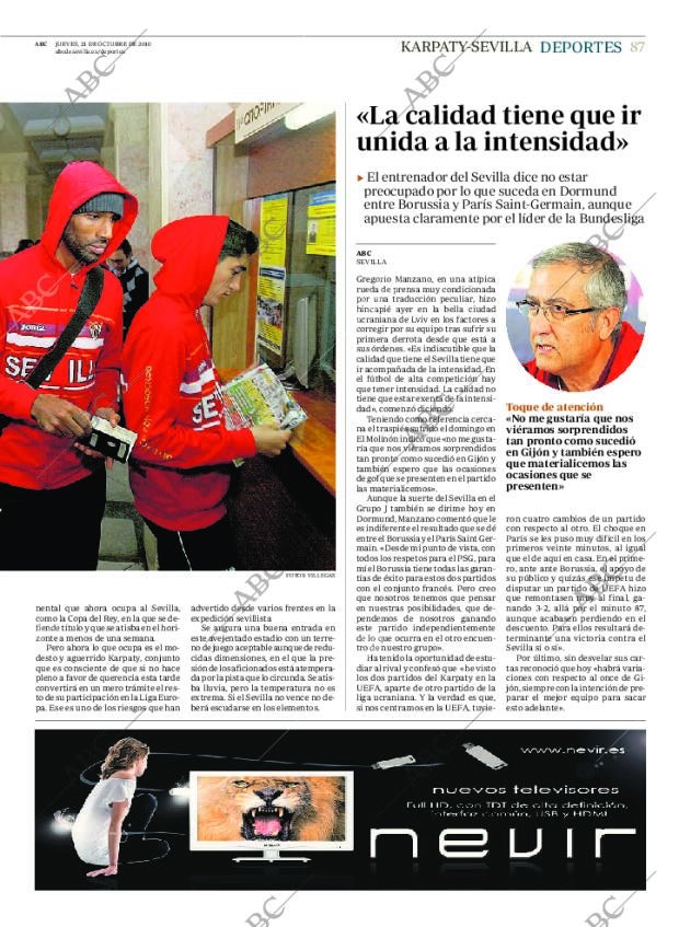 ABC SEVILLA 21-10-2010 página 87