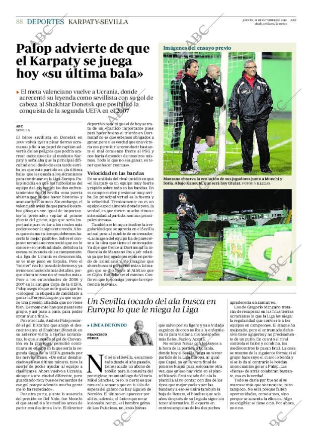 ABC SEVILLA 21-10-2010 página 88