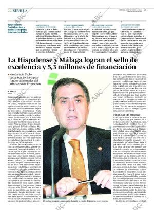 ABC SEVILLA 22-10-2010 página 22