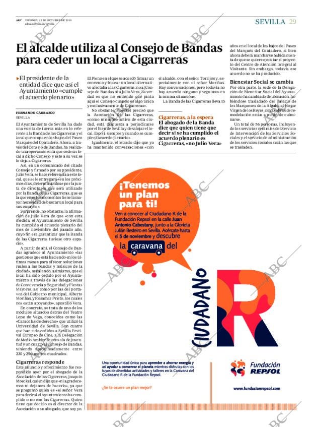 ABC SEVILLA 22-10-2010 página 29