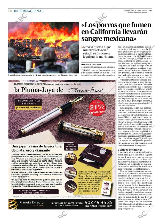 ABC SEVILLA 22-10-2010 página 58